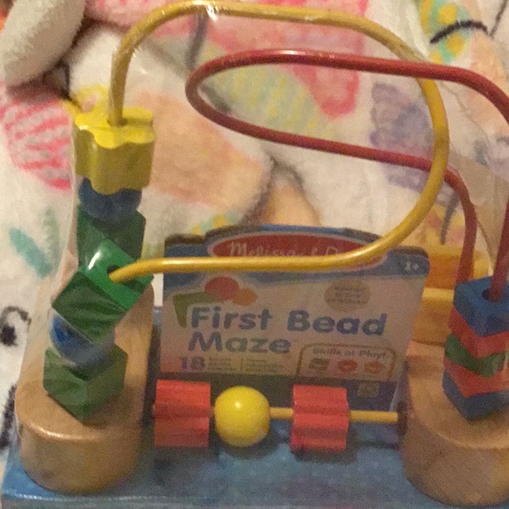 Melissa and Doug First bead maze toy